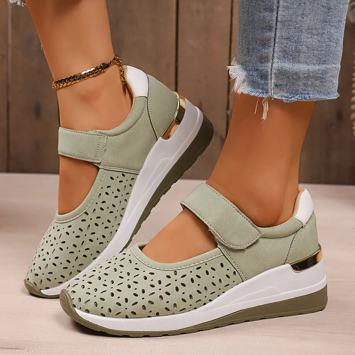 Sarah – Comfort Trainers - Black - 39