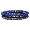 Amethyst Stress Relief Bracelet Set