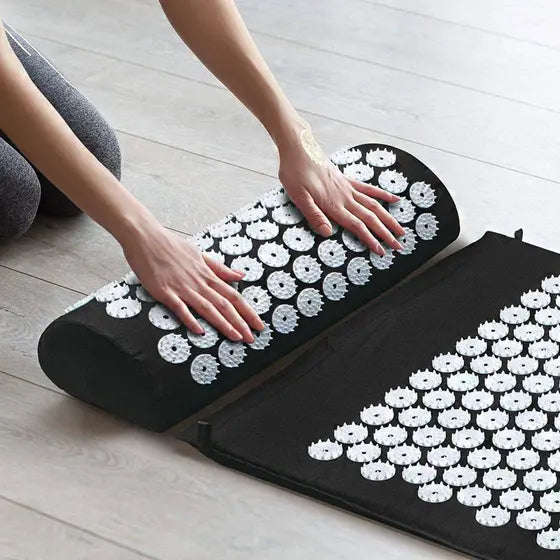 Relaxation Mat and Cushion - Pink