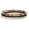 Amethyst Stress Relief Bracelet Set