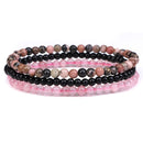 Amethyst Stress Relief Bracelet Set
