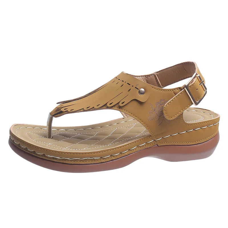 Beth – Women's Comfort Sandals - Black - 36