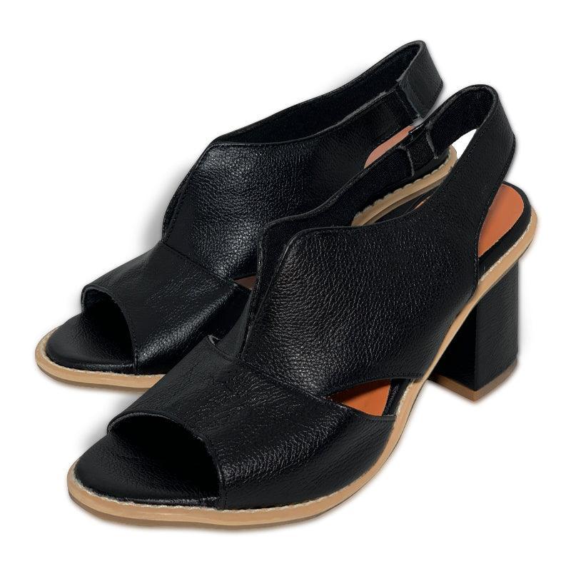 Verona – Women's Comfort Sandals - Black - 35