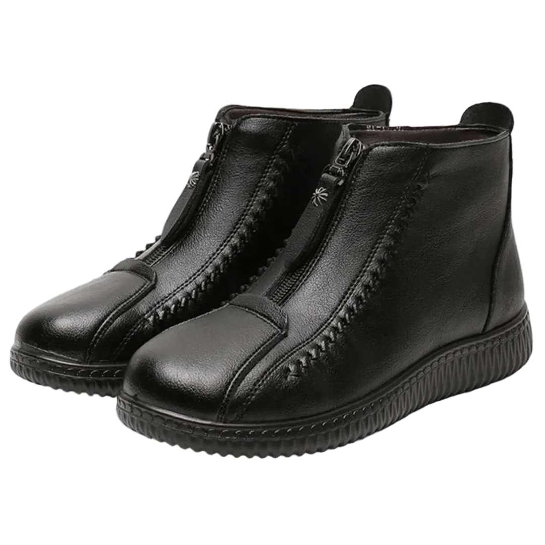 Florence – Women's Comfort Boots - Black - 35