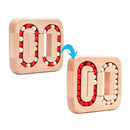 Rotating Magic Bean Toy Wood Puzzles For Adults and Kids