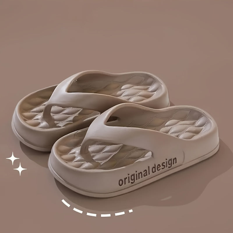 Cloudy – Women's Comfort Flip-Flops - Beige - 38