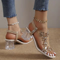 CrystalPetal Orthopedic Heels