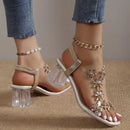 CrystalPetal Orthopedic Heels