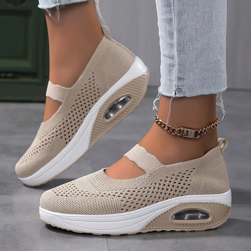SoftAir – Comfort Trainers - Beige - 36