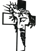 Jesus Cross Metal Sign Christ Wall Art Decor