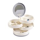 4 Layers Rotatable Jewelry Storage Box