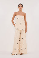 Polkadot Pants Set