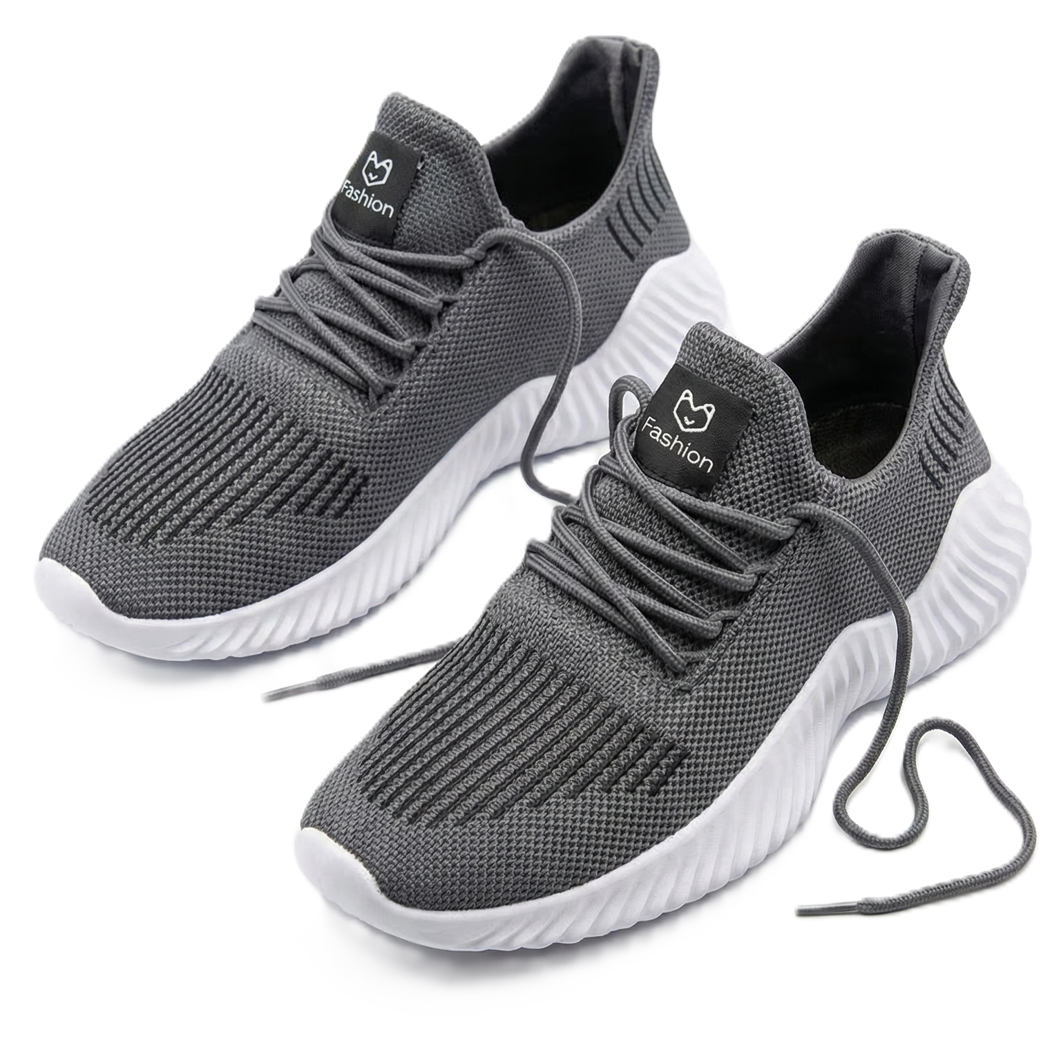 Mesh – Comfort Trainers - Black - 36