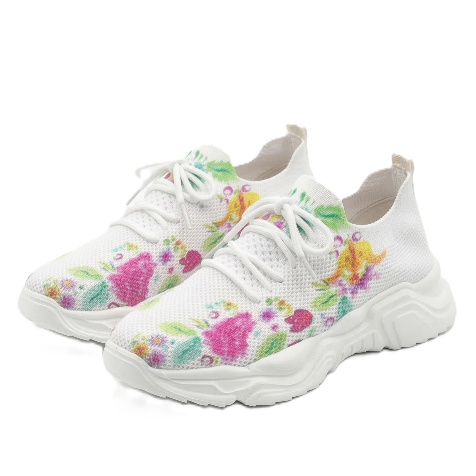 FloralMov – Comfort Trainers - Multicolour - 35