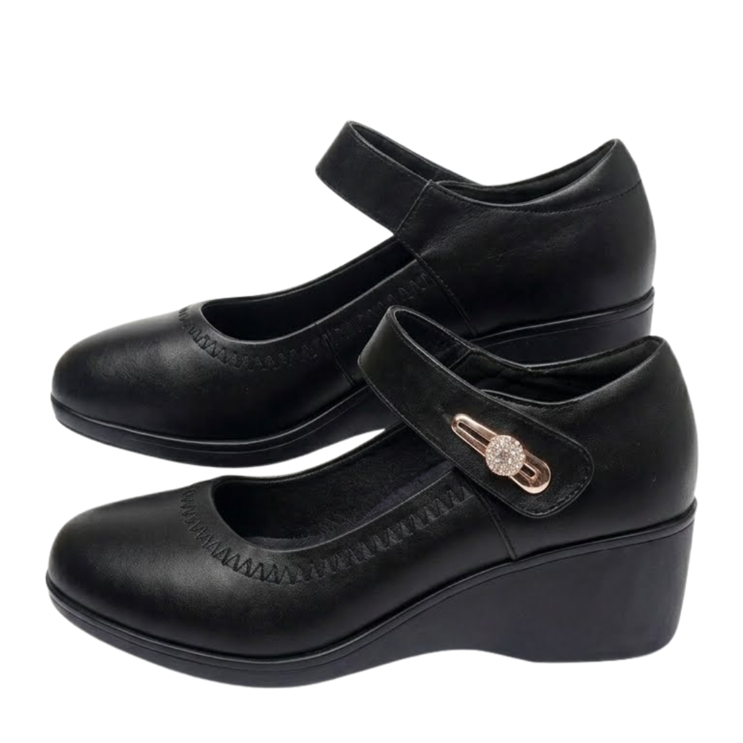 Florence – Women's Comfort Sandals - Black - 35