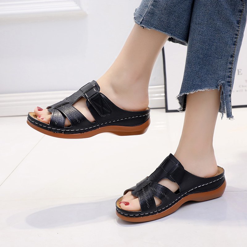 Phoenix – Women's Comfort Sandals - Brown - 37