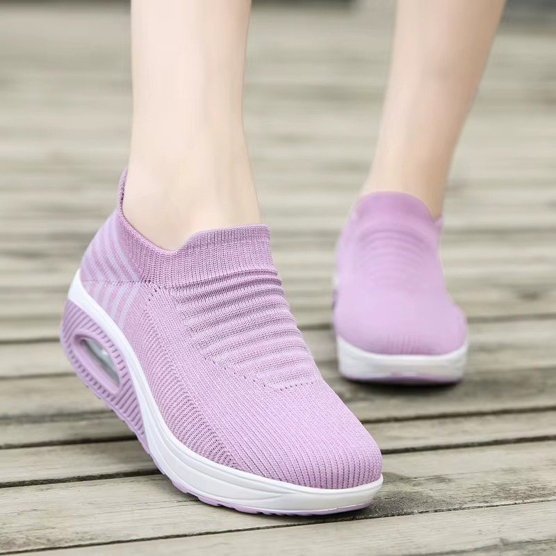 Active – Women's Comfort Sports Trainers - Lilac - 37