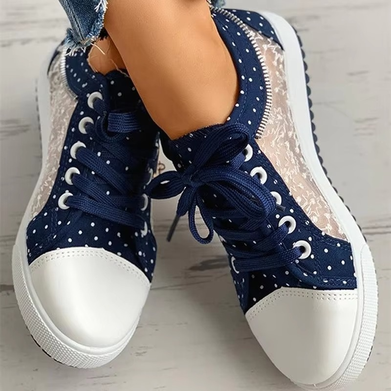 Floratta – Comfort Trainers - Blue - 40