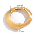 Velora Sculptural Bracelets