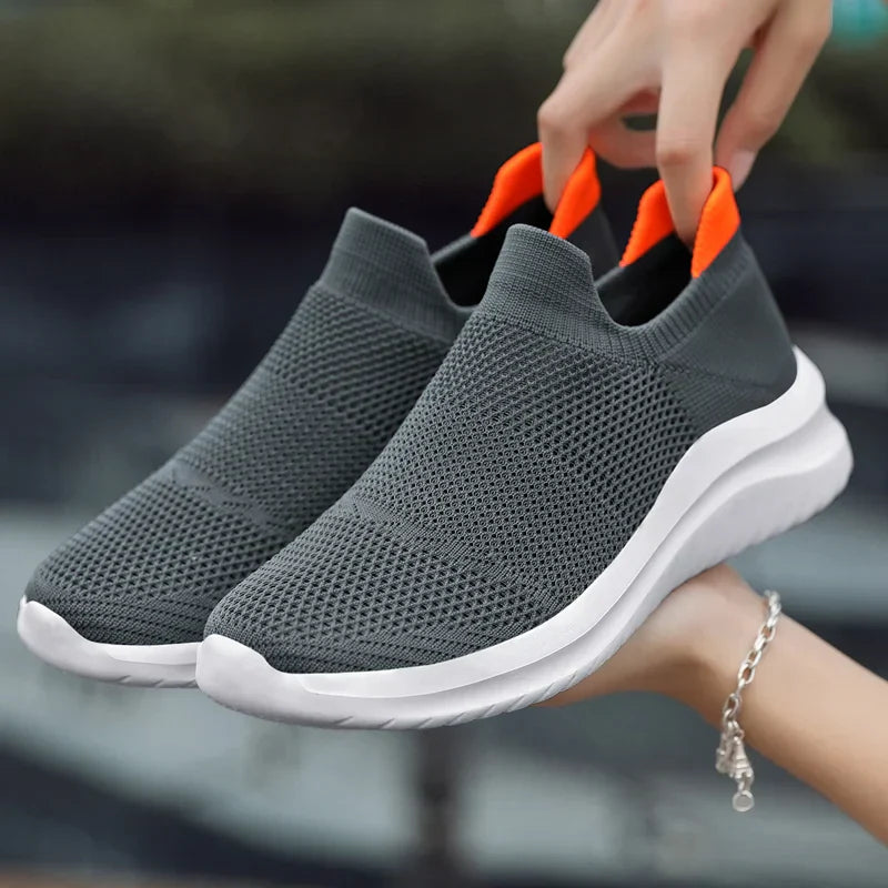 SportWalk – Comfort Sports Trainers - Black/White - 41