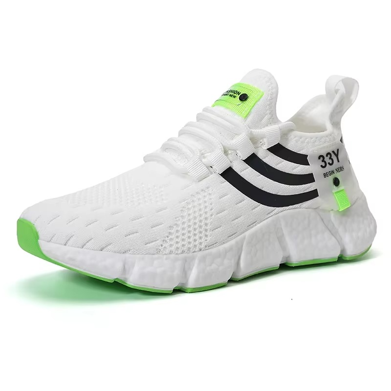 RunFit – Men's Comfort Trainers - Black/White - 43