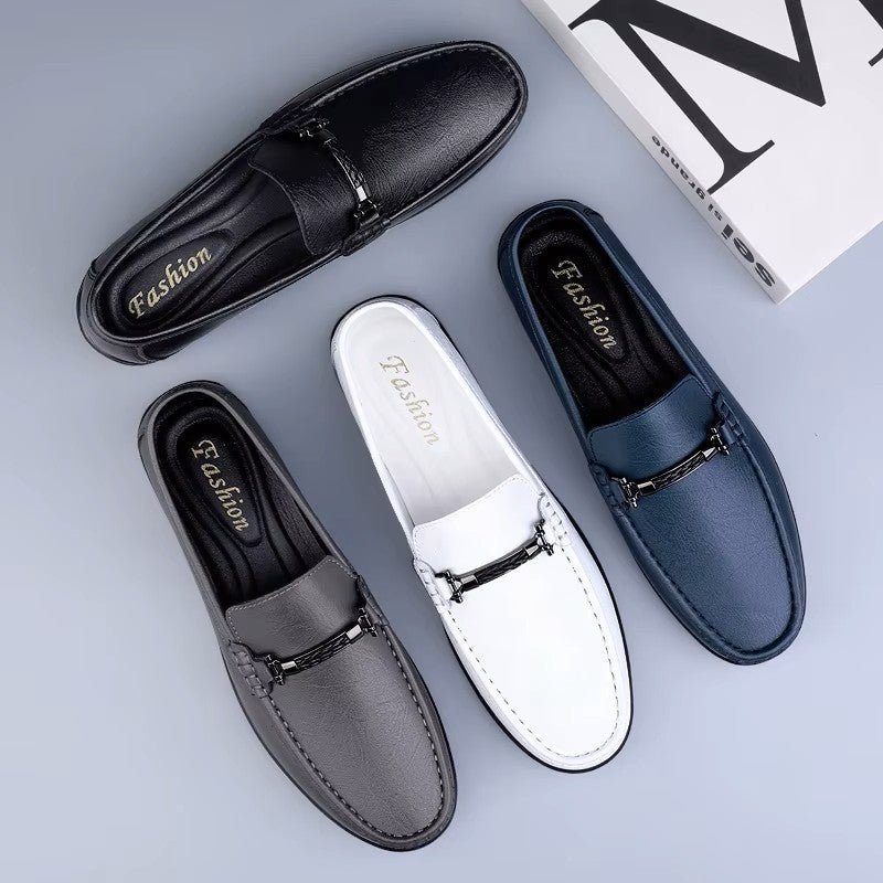 Carvelli – Men's Comfort Loafers - White - 39