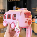 Kids Bus-Shaped Water Bottle