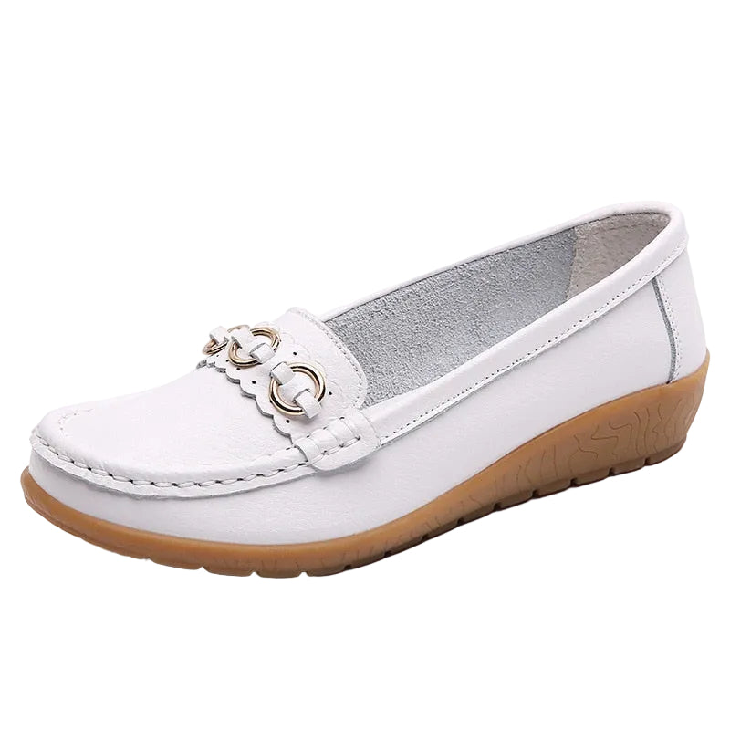 ProFlex – Women's Comfort Loafers - White - 35