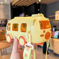 Kids Bus-Shaped Water Bottle
