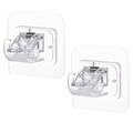 Nail-Free Adjustable Curtain Rod Holders