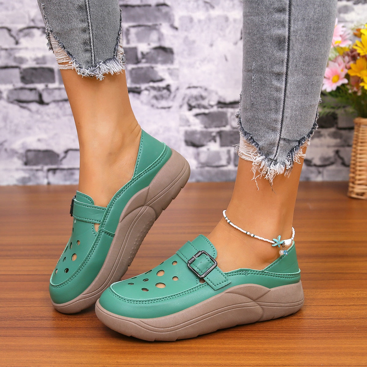 Comfortultra – Women's Comfort Trainers - Green - 37