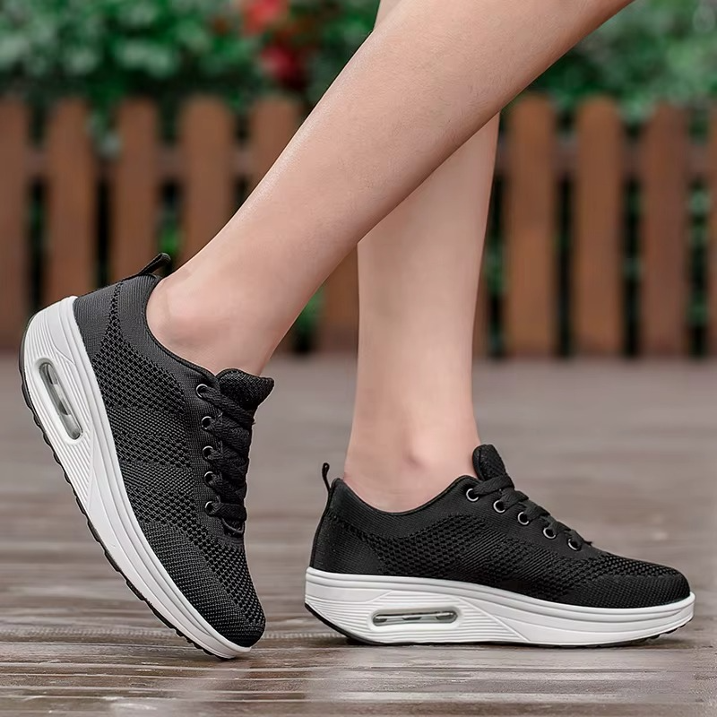 Comfy Air – Comfort Trainers - Black - 36