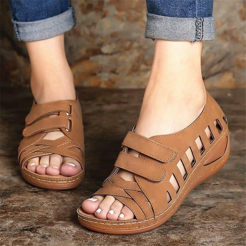 Star – Women's Comfort Sandals - Brown - 38