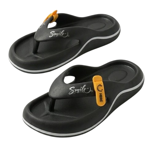 Top Smile – Women's Comfort Flip-Flops - Black - 38