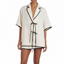 NOIR CREAM Skirt Set