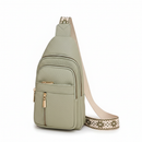 Women's Fashion Casual Solid Color Crossbody Bag