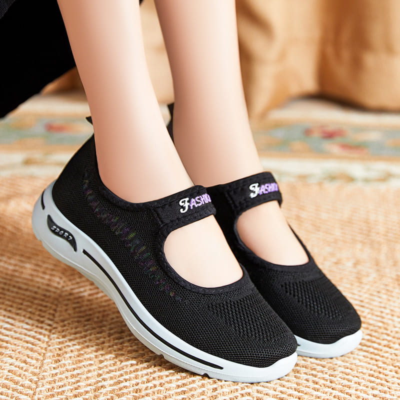 Flex Sole – Comfort Trainers - Black - 38
