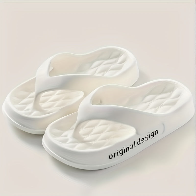 Cloudy – Women's Comfort Flip-Flops - Yellow - 36