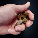 Cross My Heart – Handcrafted Wood Cross