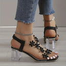 CrystalPetal Orthopedic Heels