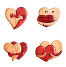 Hug From My Heart For You (Handmade Wood Carvings)