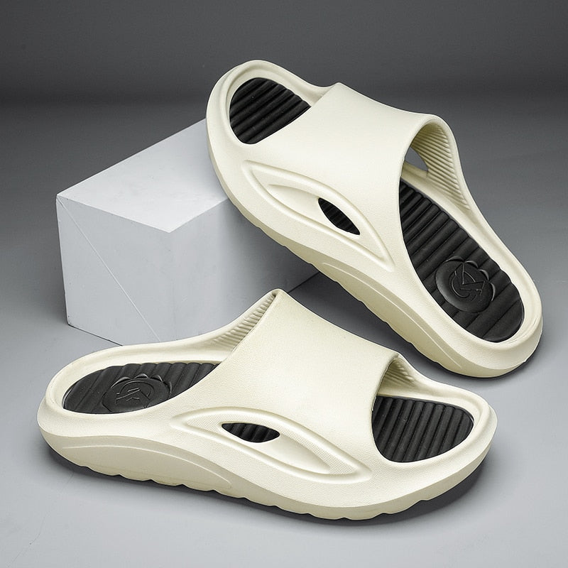 SlideFlex – Women's Comfort Slides - Black - 42