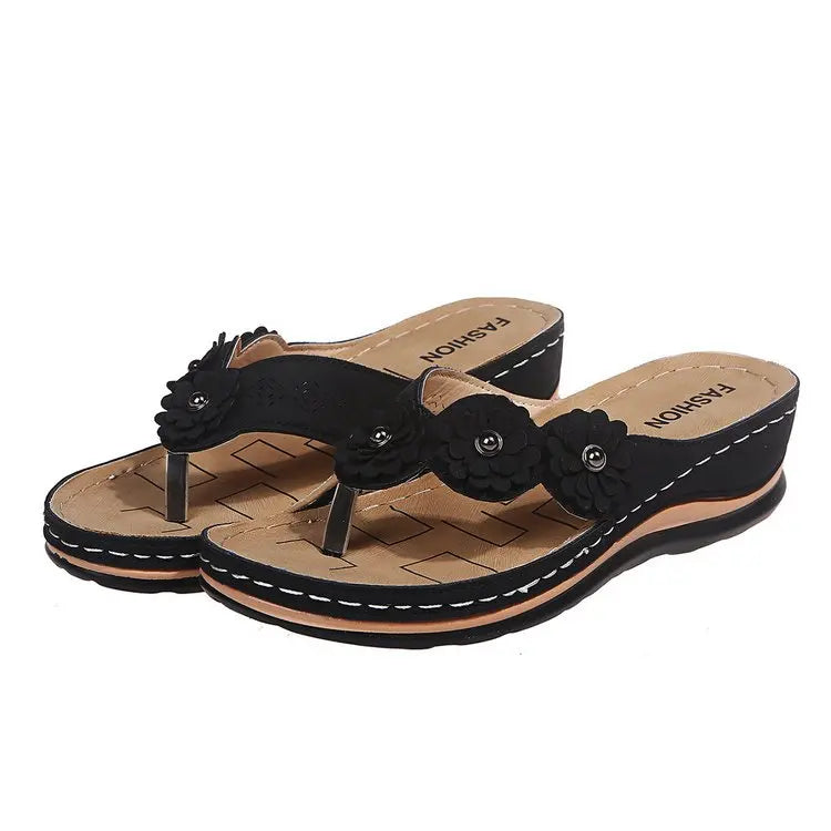 Glimmer – Women's Comfort Sandals - Black - 35