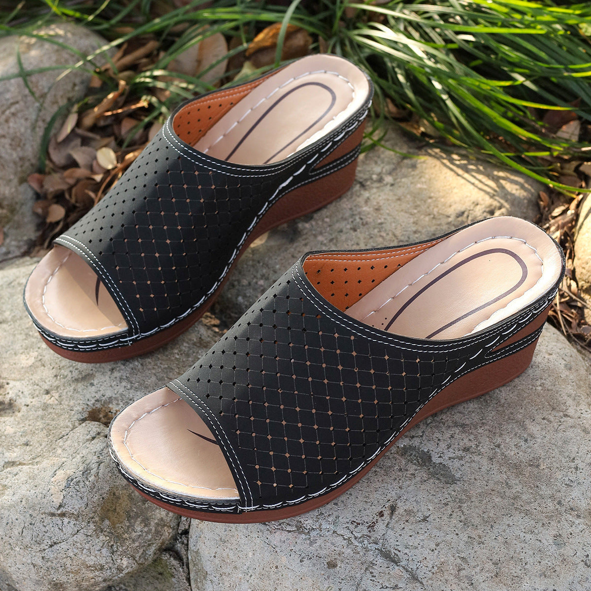 Melissa – Women's Comfort Sandals - Yellow - 38