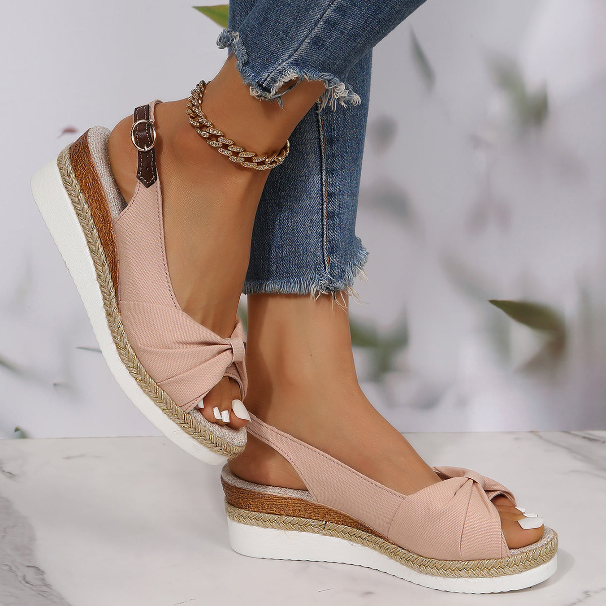Glamour – Women's Comfort Sandals - Beige - 37