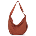 Nylon Crescent Crossbody Bag