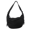 Nylon Crescent Crossbody Bag