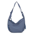 Nylon Crescent Crossbody Bag
