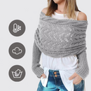 Bohemian Sleeved Shawl Scarf