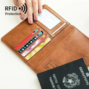 Ultra-Thin RFID Blocking Passport Holder